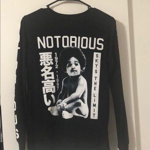 Notorious BIG long sleeve shirt